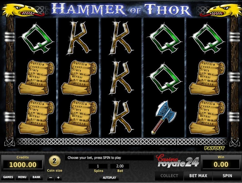 Hammer of Thor Spielautomat