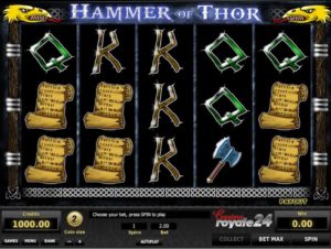 Hammer of Thor Spielautomat online spielen