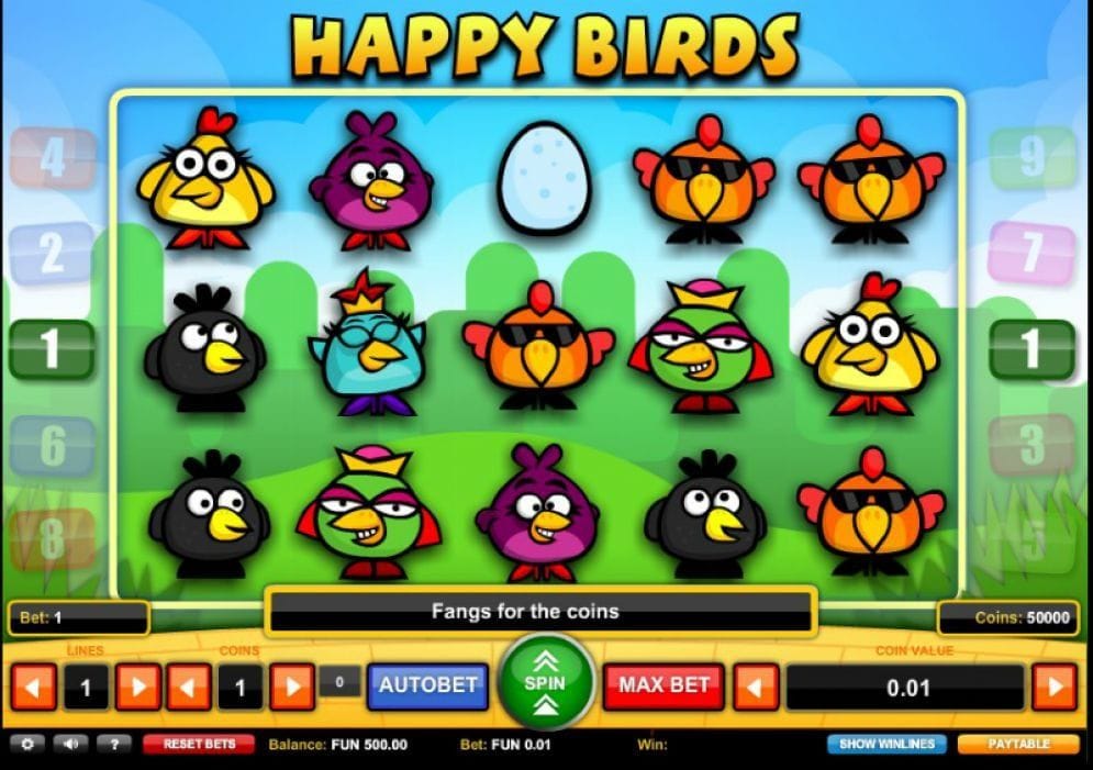 Happy Birds Casinospiel