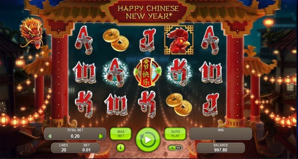 Happy Chinese New Year online Video Slot