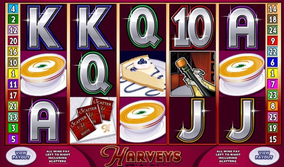 Harvey’s online Spielautomat