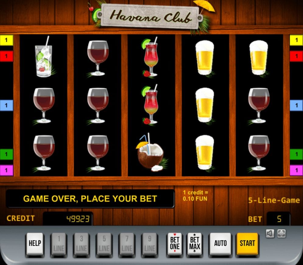 Havana Club Automatenspiel