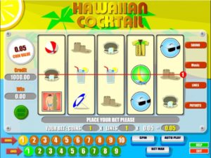 Hawaiian Cocktail Automatenspiel ohne Anmeldung
