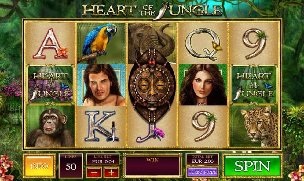 Heart of the Jungle Geldspielautomat