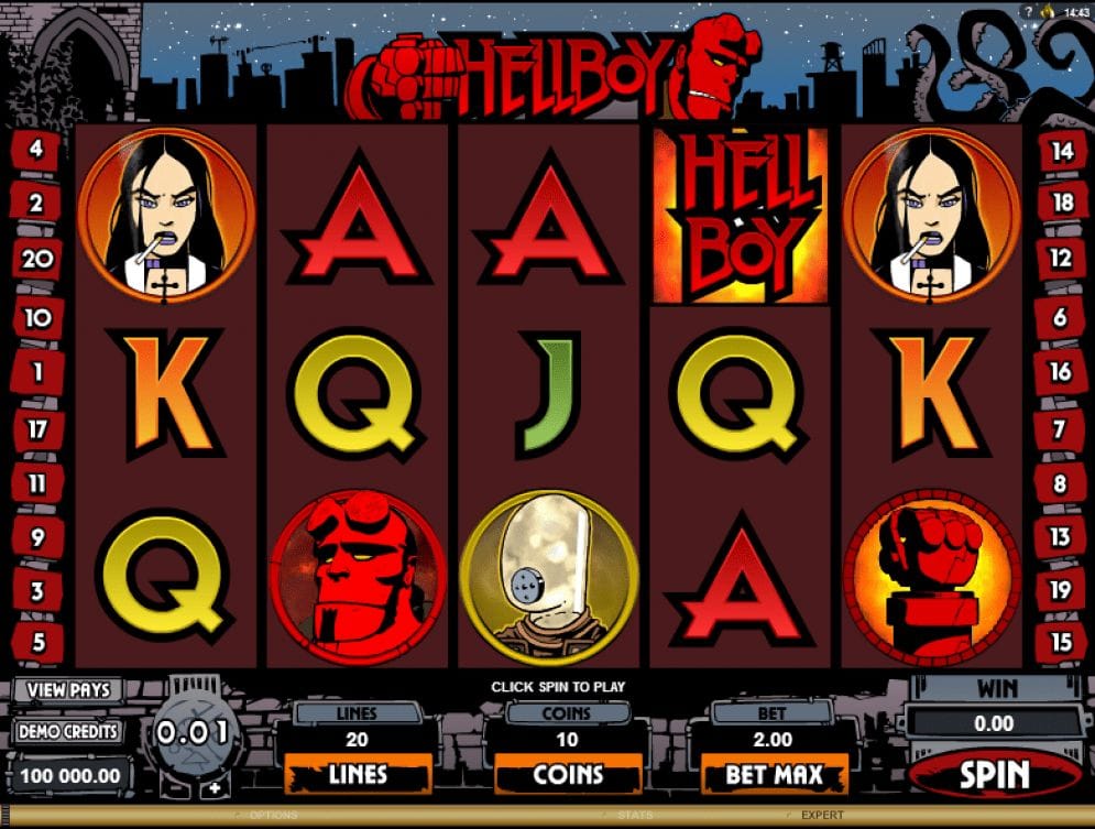 HellBoy Casinospiel