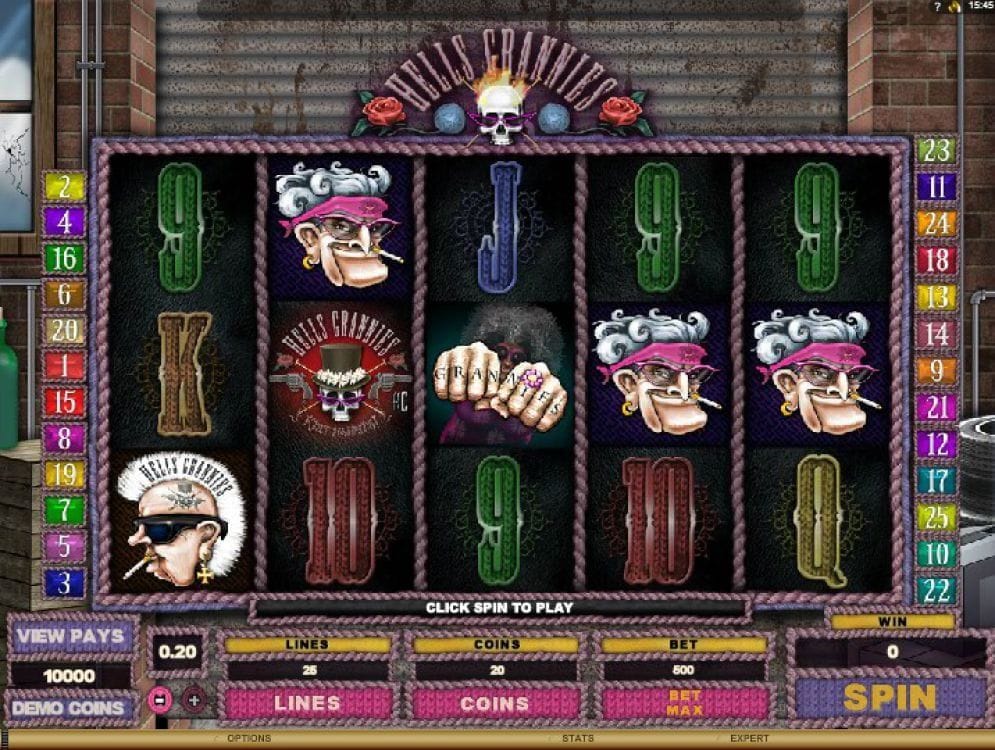 Hells Grannies Casino Spiel