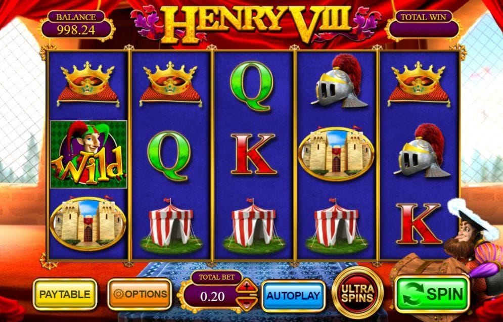 Henry VIII online Videoslot