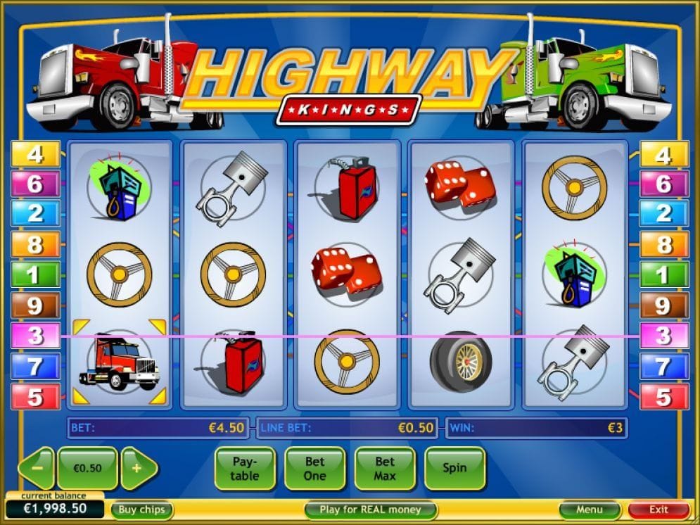 Highway Kings online Casinospiel