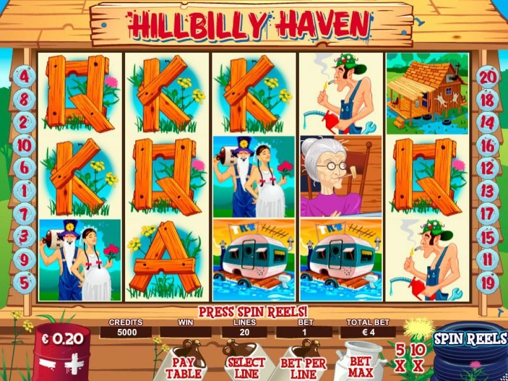 Hillbilly Haven online Spielautomat