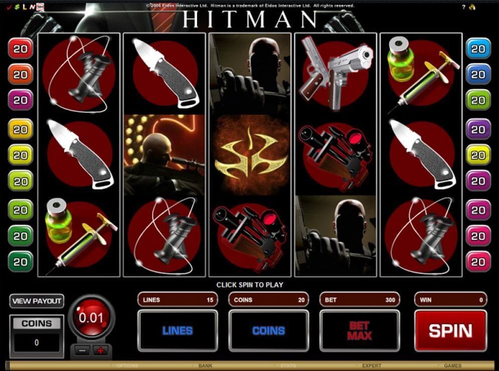 Hitman online Slotmaschine