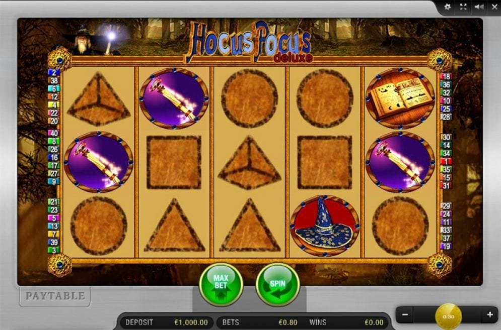 Hocus Pocus Deluxe online Casinospiel
