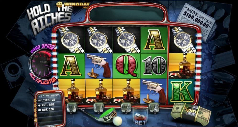 Hold the Riches online Casinospiel