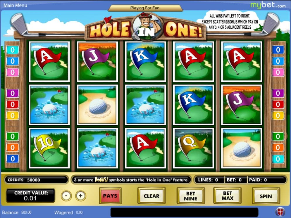 Hole in One online Casinospiel