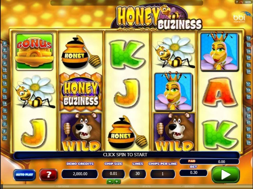 Honey Buziness online Geldspielautomat