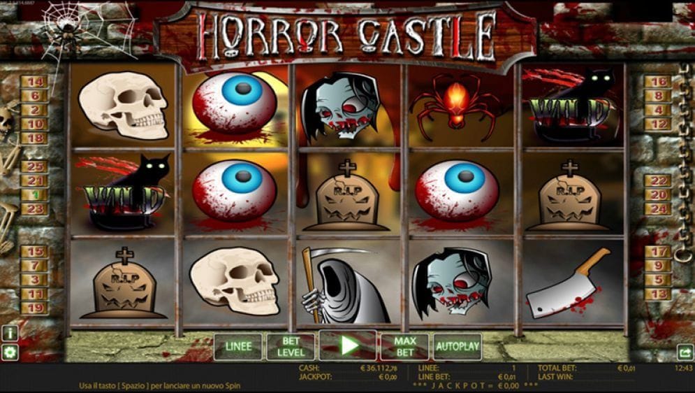 Horror Castle online Slotmaschine