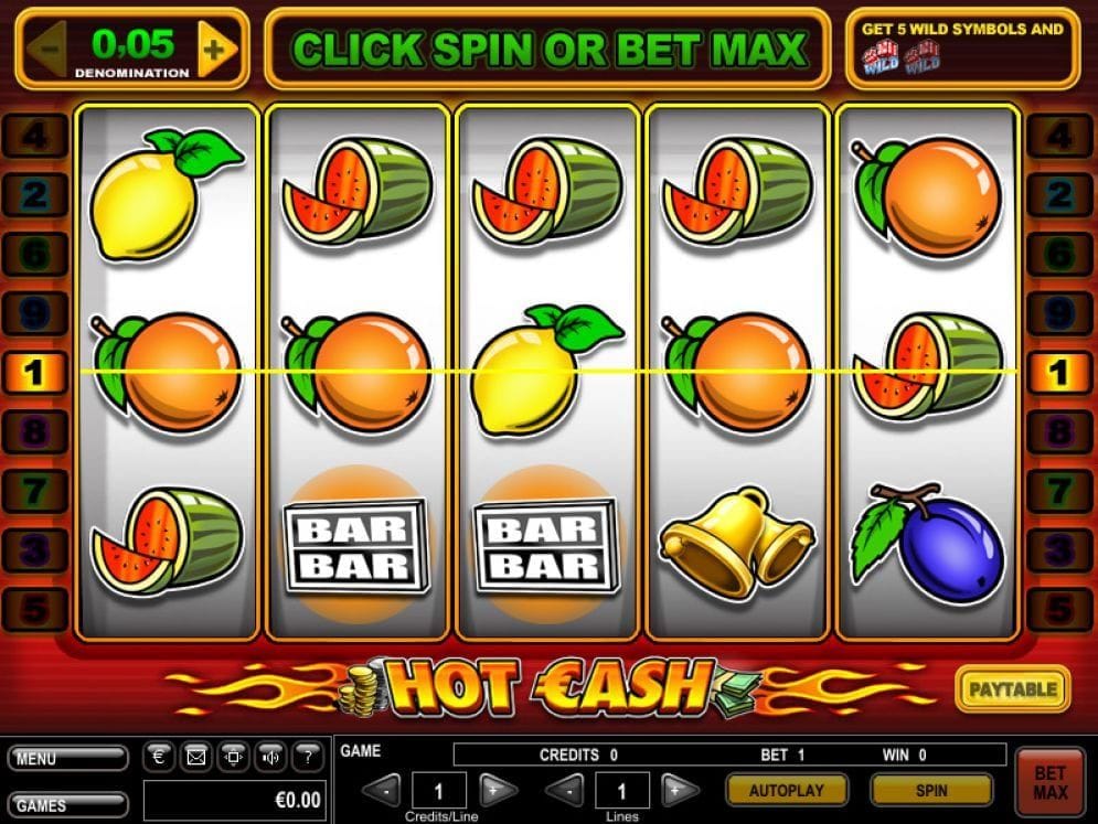 Hot Cash Casinospiel