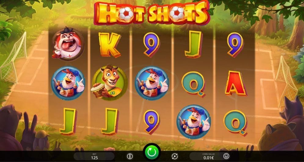Hot Shots online Spielautomat