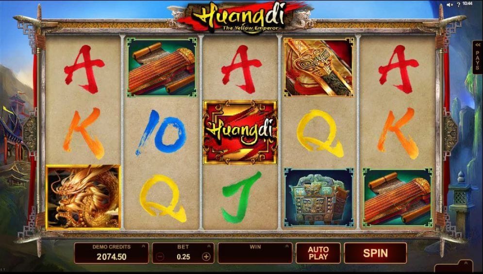 Huangdi: The Yellow Emperor online Video Slot