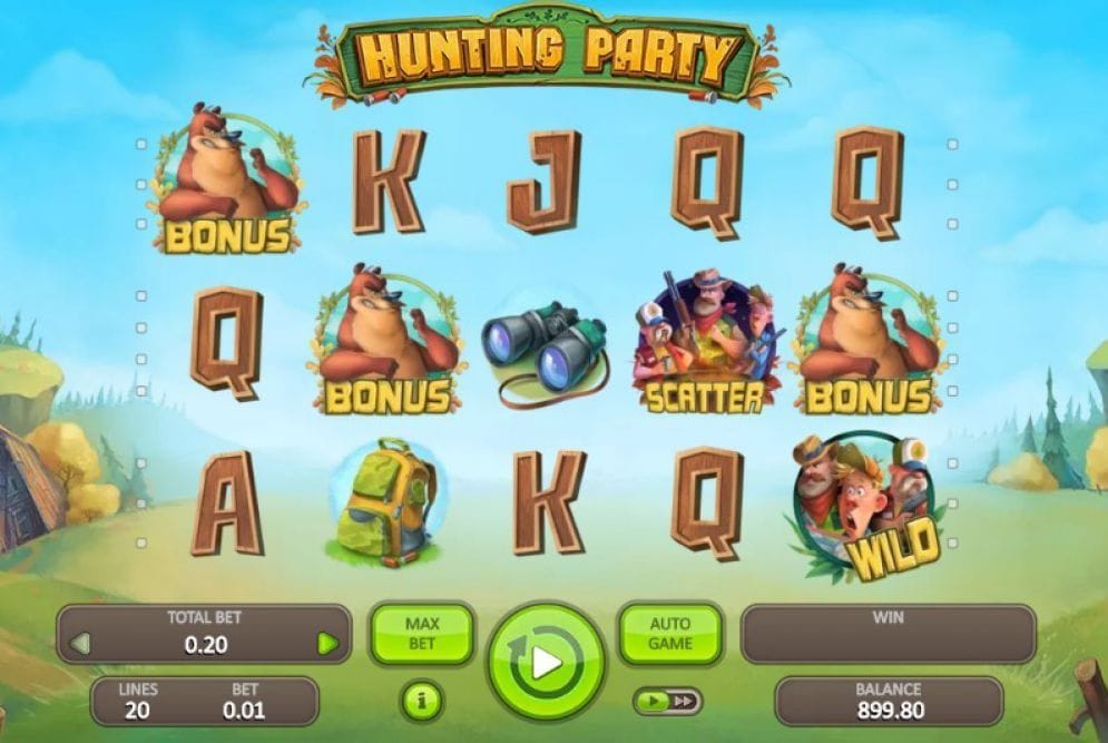 Hunting Party online Automatenspiel