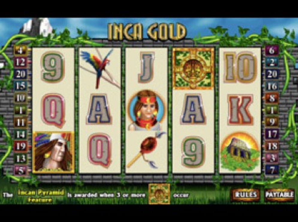 Inca Gold online Slotmaschine