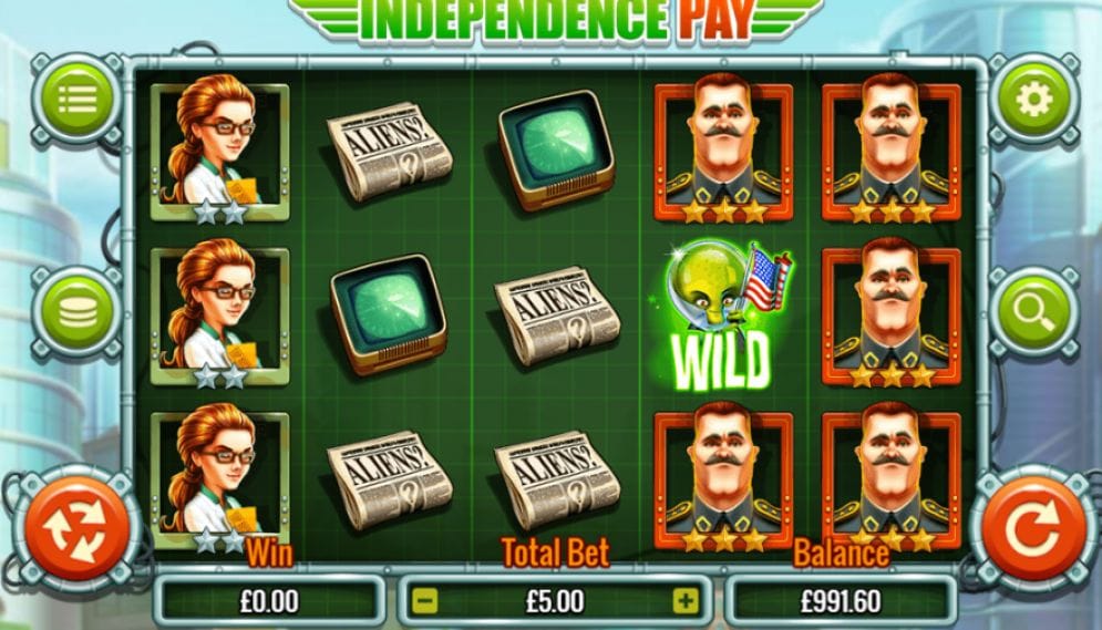 Independence Pay online Automatenspiel