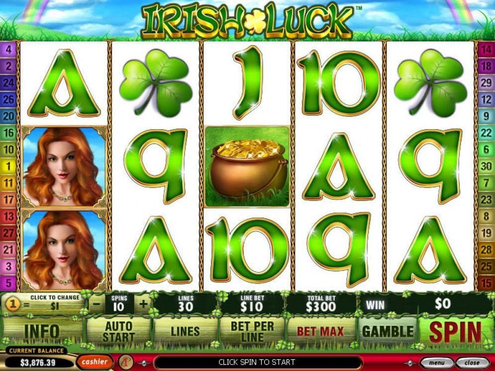 Irish Luck online Video Slot