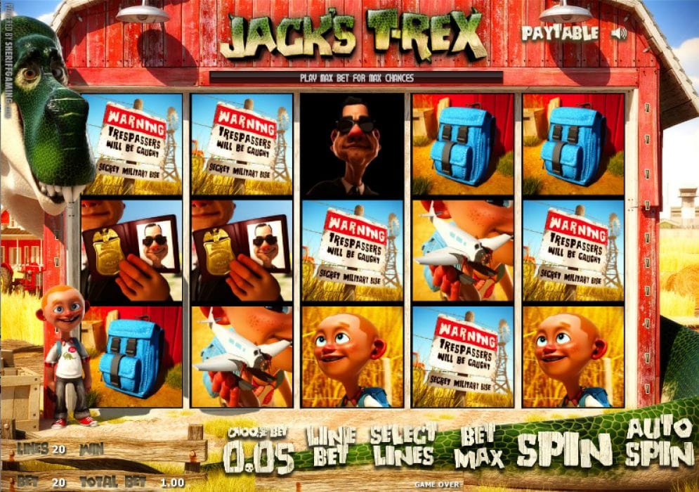Jack’s T-Rex Video Slot