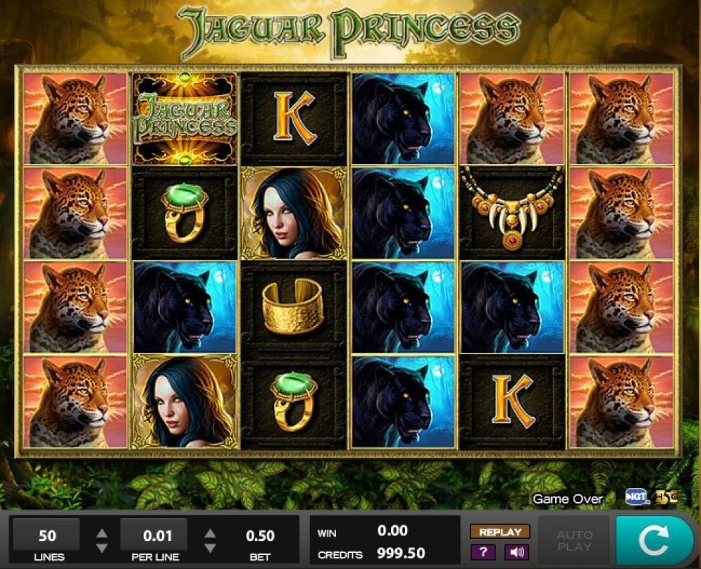 Jaguar Princess online Geldspielautomat