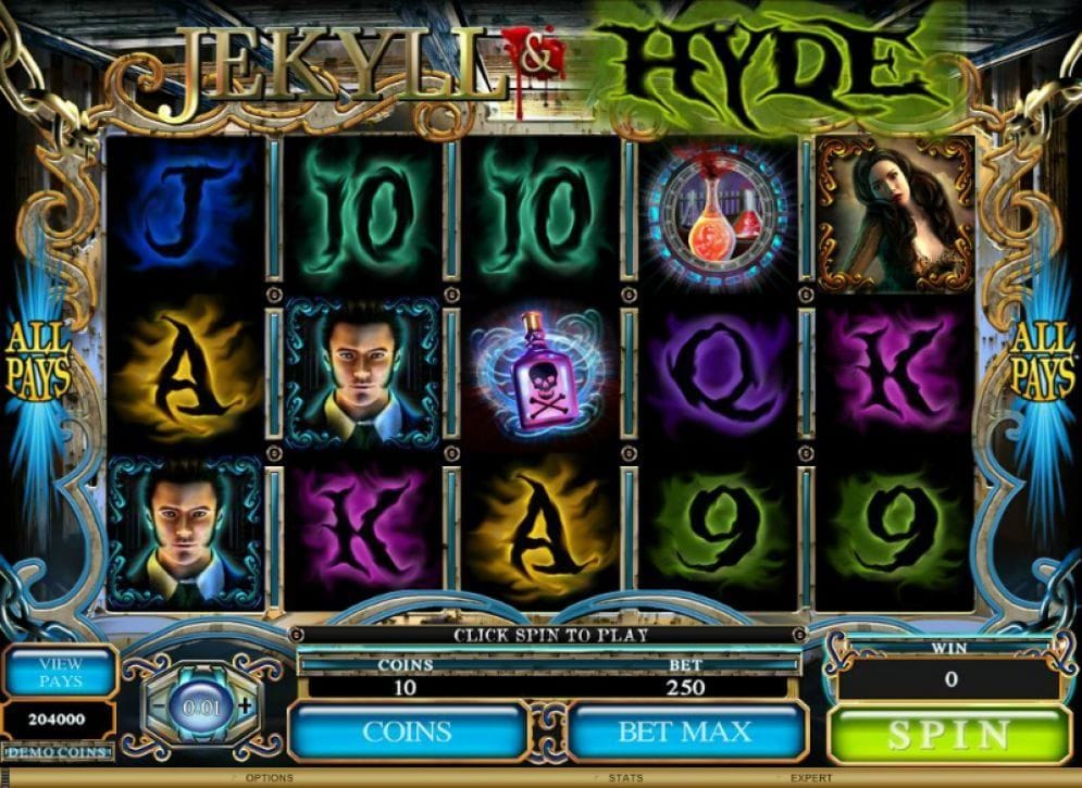 Jekyll and Hyde Automatenspiel