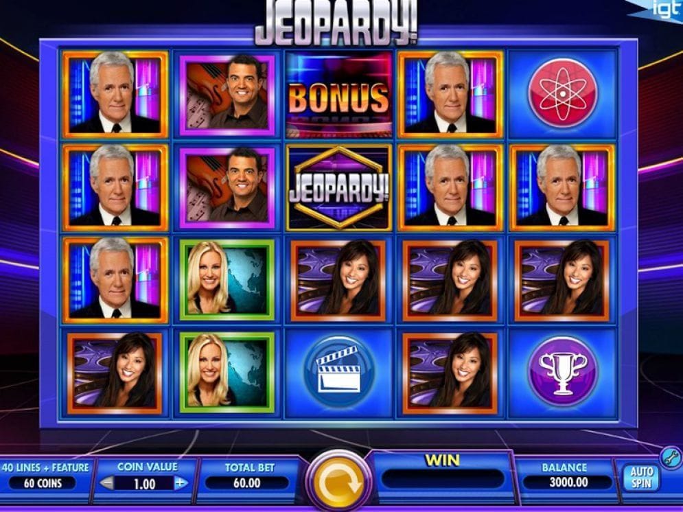 Jeopardy! online Videoslot