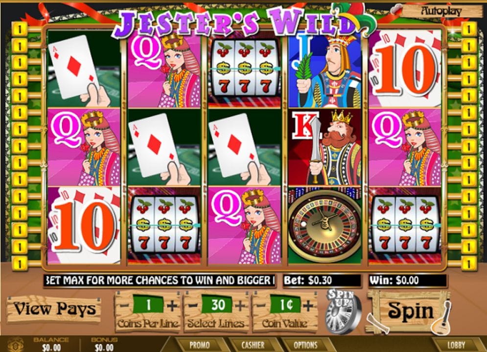 Jester’s Wild Casino Spiel