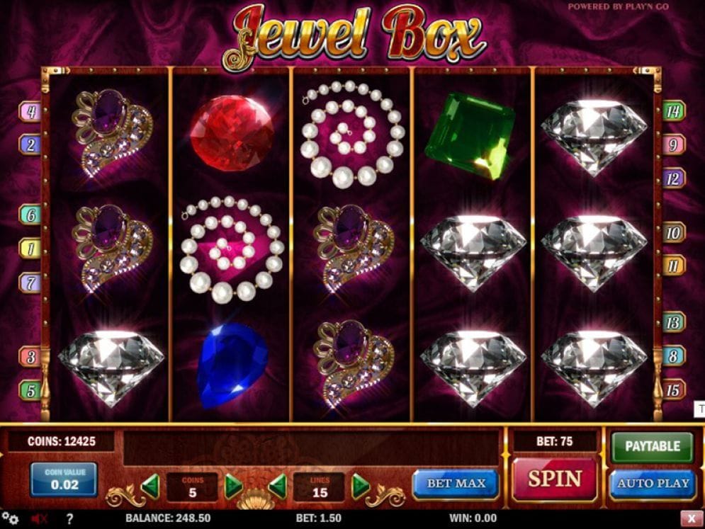 Jewel Box online Casinospiel