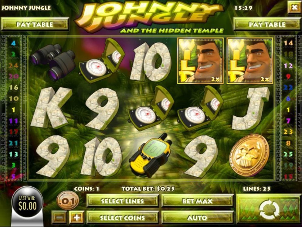 Johnny Jungle online Geldspielautomat
