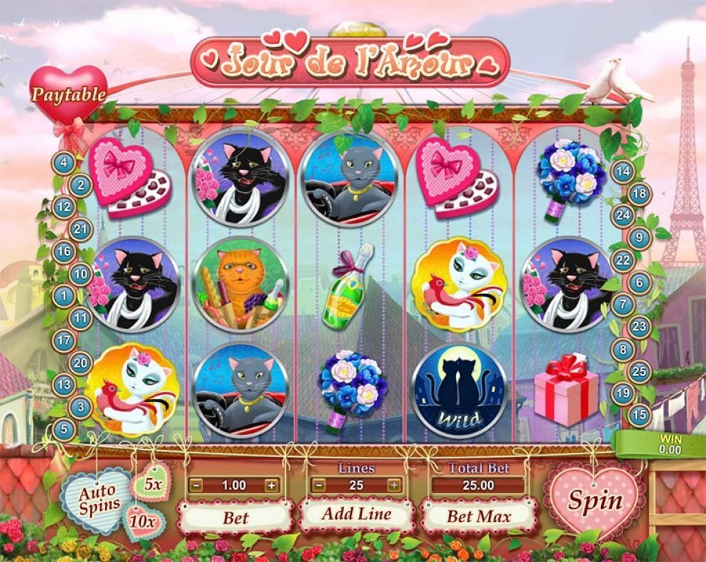 Jour de l’Amour online Spielautomat