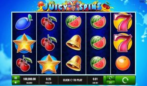 Juicy Spins Geldspielautomat online spielen