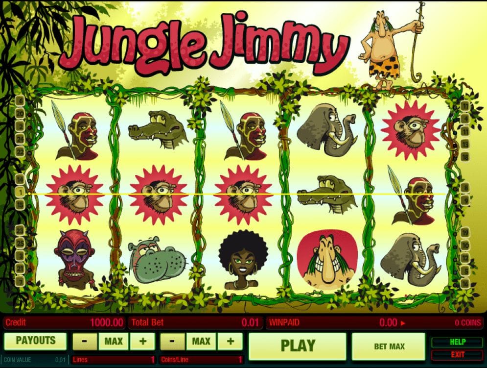 Jungle Jimmy online Spielautomat