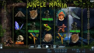 Jungle Mania Videoslot kostenlos spielen