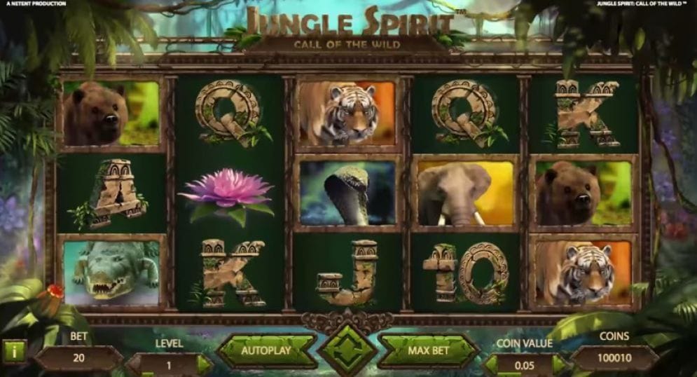 Jungle Spirit: Call of the Wild Automatenspiel