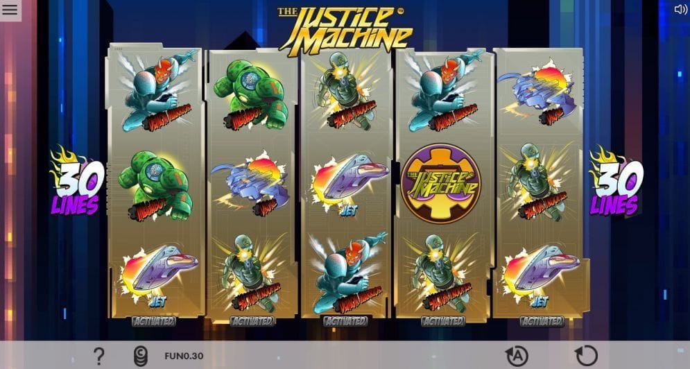 Justice Machine online Videoslot