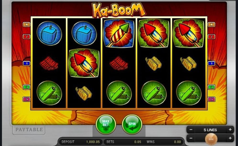 Ka-Boom Casino Spiel