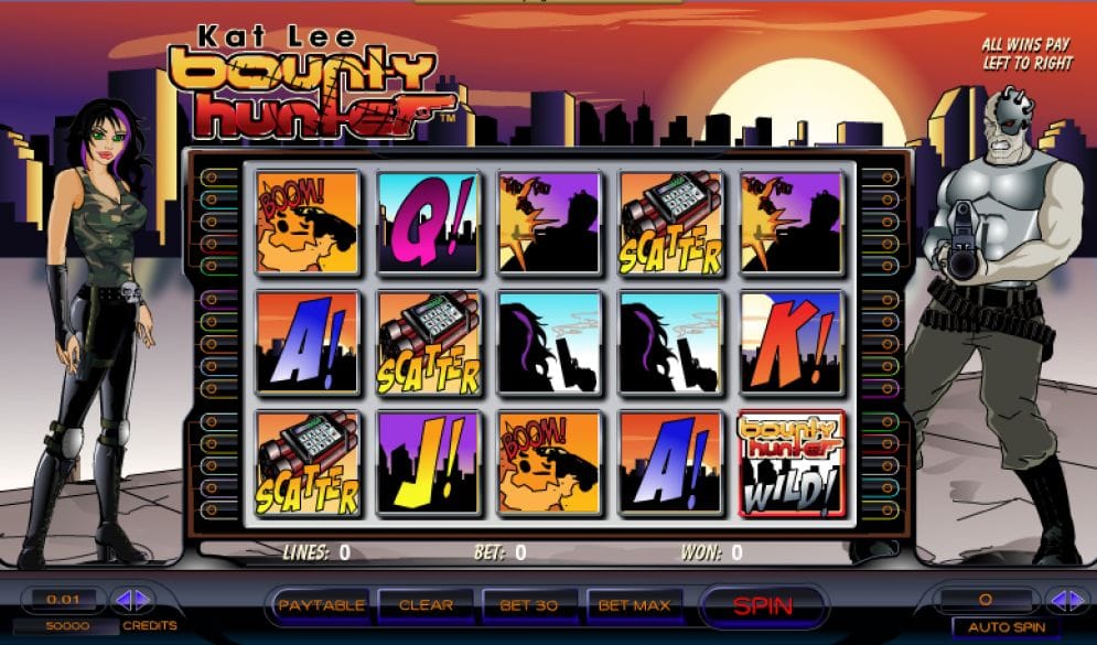 Kat Lee: Bounty Hunter Casino Spiel