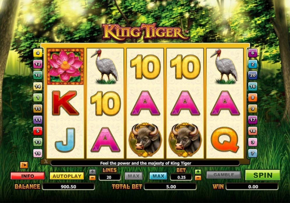 King Tiger online Casino Spiel