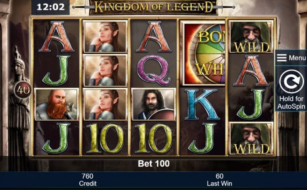 Kingdom of Legend online Video Slot