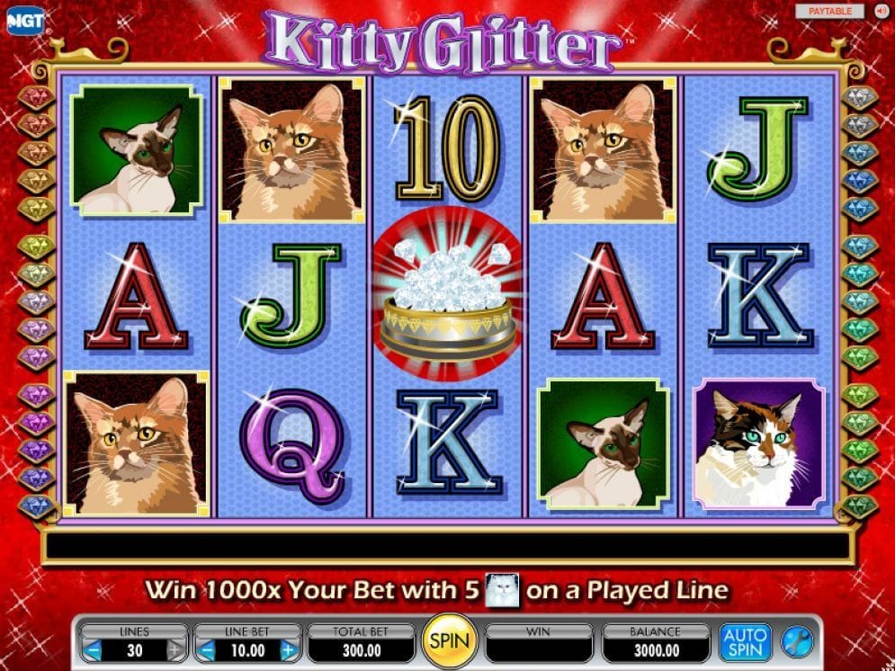Kitty Glitter Automatenspiel