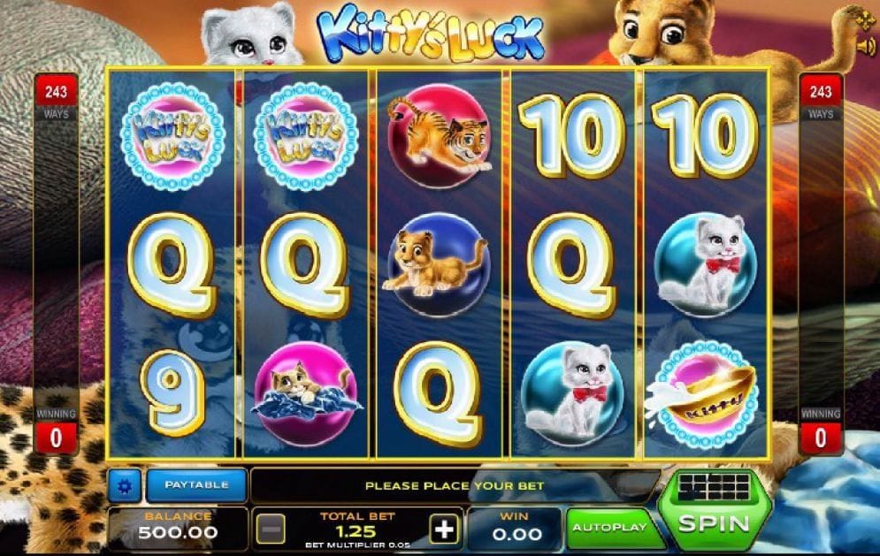 Kittys Luck online Slotmaschine