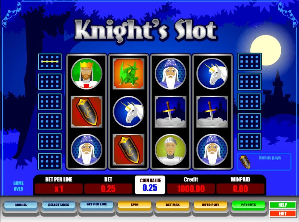 Knight online Automatenspiel