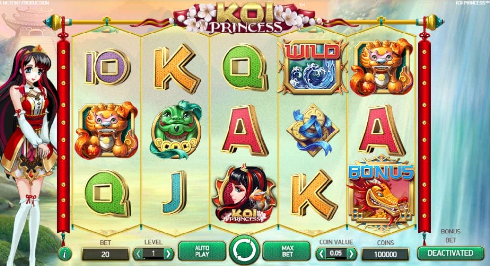 Koi Princess online Spielautomat