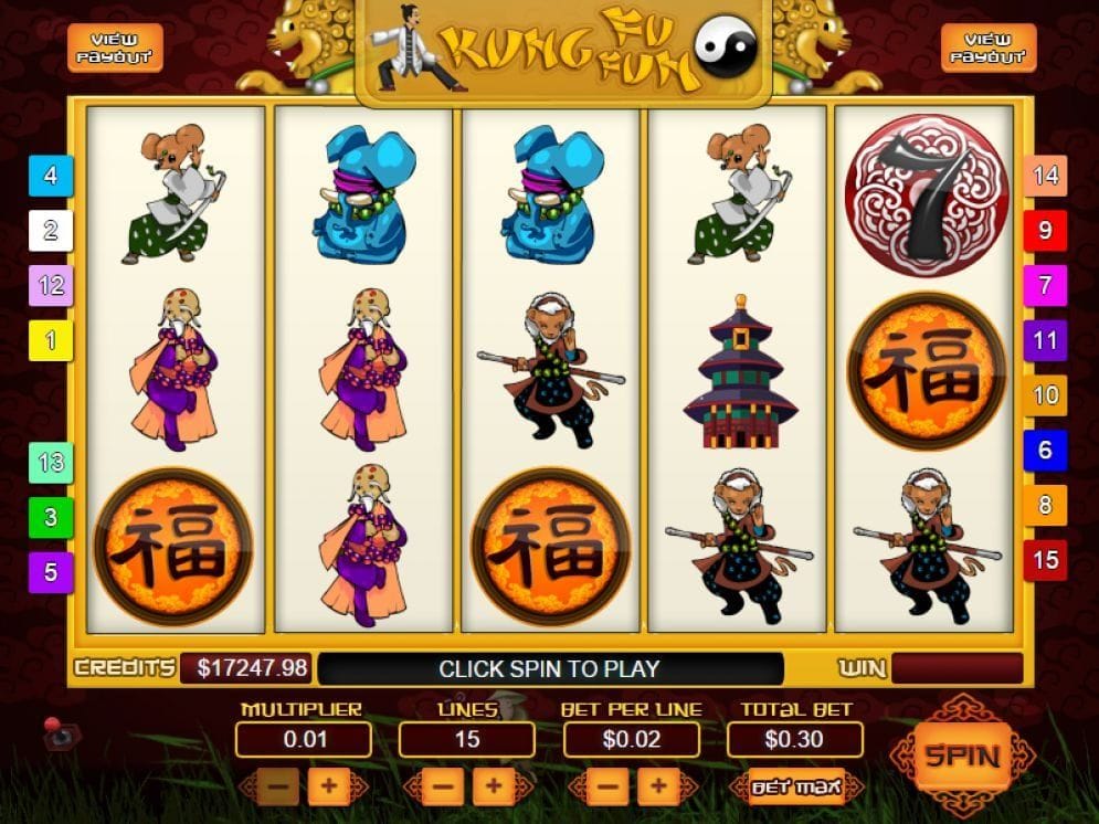 Kung Fu Fun Automatenspiel