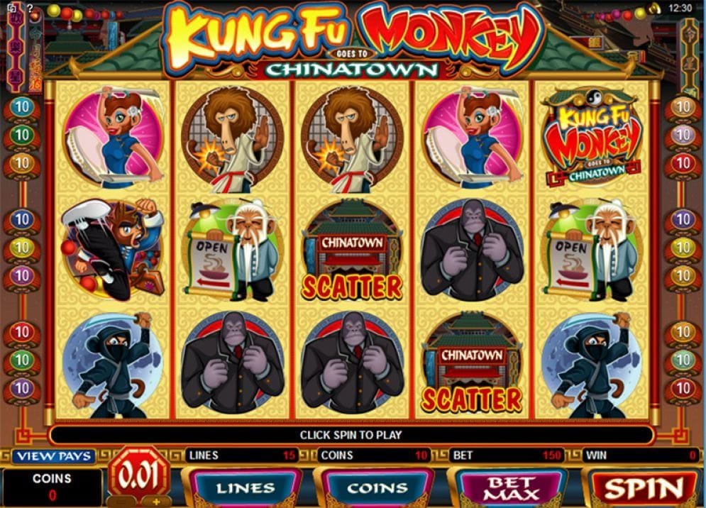 Kung Fu Monkey online Slotmaschine