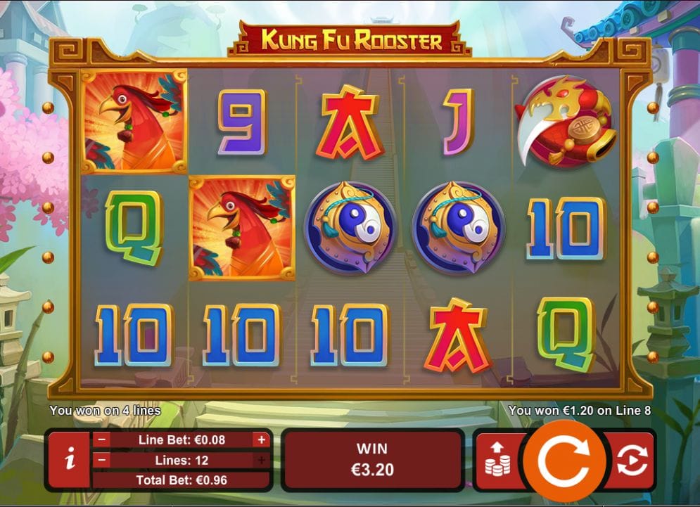 Kung Fu Rooster Geldspielautomat